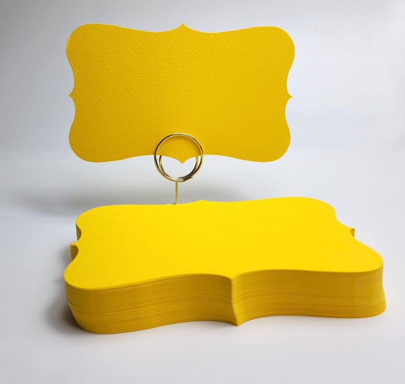 PPAPPAPPIYO 3x5 index card/Set of 72 Blank index cards 180gsm (YELLOW) - Image 3